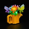 Hilighting Upgraded Led Light Kit for Lego 3 in 1 Flowers in Watering Can Building Set, Compatible with Lego 31149 (Model Not Included)