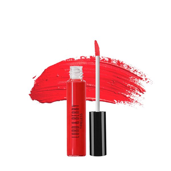Lord & Berry Timeless Kissproof Moisturizing Semi-Matte Finishing with Paraban-Free Long Lasting Lipstick, Bold Red