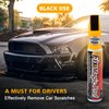Ouzorp Car Touch Up Paint Black Fill Pen Scratch Repair Two-In-One