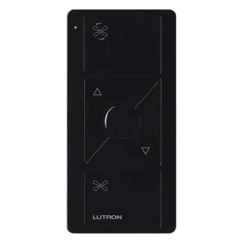 Lutron Pico Smart Remote for Caseta Smart Fan Speed Control, PJ2-3BRL-GBL-F01, Black