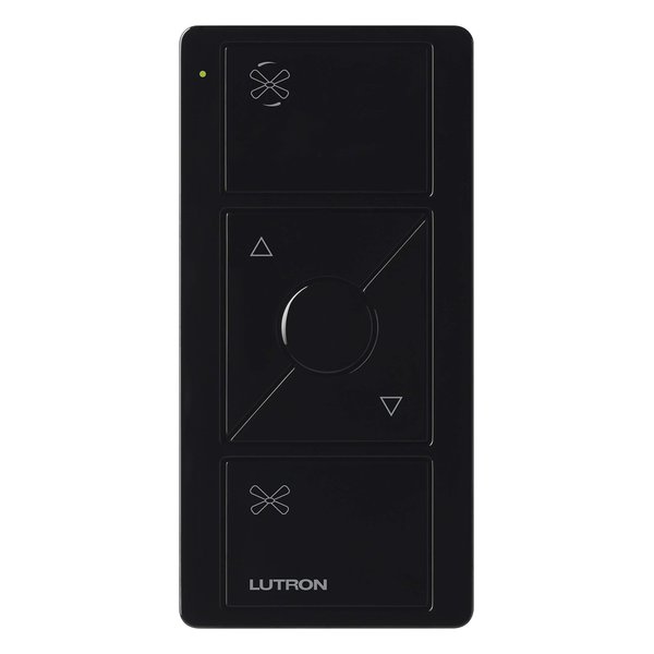 Lutron Pico Smart Remote for Caseta Smart Fan Speed Control, PJ2-3BRL-GBL-F01, Black