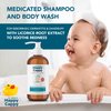 Happy Cappy Shampoo Bundle - Daily Shampoo & Body Wash, Medicated Shampoo, Manage Cradle Cap, Sensitive Skin, Dry, Itchy, Irritation Prone Skin for All Ages - Two 8 Oz Bottles