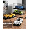 TYCOLE Super Sports Car Building Block Set with Display Case,Speed Racer Building Kits Construction Toy,Collectible Car Model and Ideal Gift for Adults and Kids 6 and up(320+pcs)