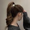 Flower Clips for Hair Accessories for Girls Women Matte Flower Hair Clips Claw Medium Hair Claw Clips Jaw Clips for Hair Clamps