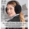 Brook + Bay Fleece Ear Muffs - Cozy & Foldable Earmuffs - Winter Ear Warmers for Women - Soft & Warm Ear Muffs for Women