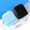 Custom Rectangular Signature Stamp- Personalized Custom Name Stamp 4 Exterior Colors and 9 Font Choices and 3 Ink Colors, Black, White, Pink, Blue