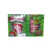 (Pack of 2) Peppermint Candy Shot Glasses, 1.76 Oz. Each
