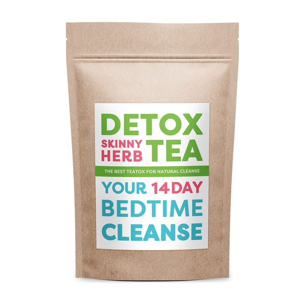14 Days Bedtime Cleanse Tea : Detox Skinny Herb - Effective Detox Tea, Support Cleanse Tea, 100% Natural