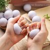 LovesTown 24PCS Golf Stress Ball, Foam Golf Practice Balls Golf Party Decorations White Squeeze Balls for Kids Golf Party Favors Indoor Outdoor