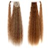 34inch Organic Ponytail Extension Long Curly Wrap Around Black Hair Extensions Pony tails Extra Long Clip in Hairpieces for Women