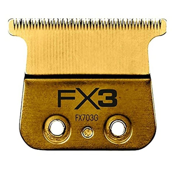 BaBylissPRO FX703G FX3 DLC/Titanium Ultra-Thin Zero Gap Thin Tooth Replacement Trimmer Blade