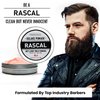 Rascal Original Deluxe Pomade for Men #4 - Hair Paste with Light Hold & Wet Look - High Shine Hair Molding Paste - Formulated with Ceteareth-25 & Castor Oil for Hair Growth & Health - Natural Finish