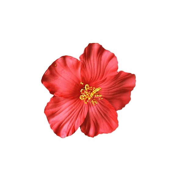 Xinjincang Red Hawaiian Flower Hair Clip for Women Girls Fashion Bohemian Flowers Hair Accessory for Dancer Bridal Wedding Beach Party Hair Clip Clips and Barrettes Hair Care Hair Accessories