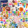 200PCS Party Favors for Kids, Treasure Chest Prize Box Toys for Kids Classroom, Birthday Goodie Bags Stuffers for Kids, Pinata Filler, Gift Bag Small Toys Prizes for Elementary Students 4-8 8-12 3-5