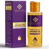 Premium Argan Oil for Hair, Hair Oil Treatment for Dry Damaged Hair, Leave in Hair Growth Oil (120 ML/4 OZ) Moroccan Oil Formula for Conditioning & Hair Loss Prevention by Desert Beauty