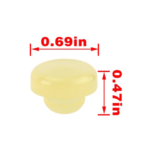 Topkidame Set of 2 Brake Pedal Stop Pad Fits for Nissan 350Z 370Z Altima Maxima Sentra Frontier Pathfinder Xterra for Infiniti G20 G35 G37 I30 J30