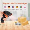Tera 2D Barcode Scanner with Stand Wired USB 2.0 Handheld Read 2D QR Code Scanner Data PDF417 Matrix 1D Bar Code CMOS Image Barcode Reader for Windows Mac Linux Plug and Play Model D5100Y-Z