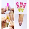 5Pcs UV Gel Acrylic Nail Brush Set for Nail Art Tips Builder and Nail Painting