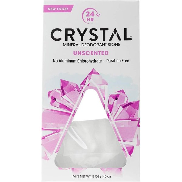Crystal Deodorants Crystl Body,Rock Deod, 2 pk