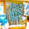 JeVenis Last Toast On The Coast Balloon Banner Beach Bach Balloon Beach Bachelorette Party Decorations Coastal Bach Party Supplies