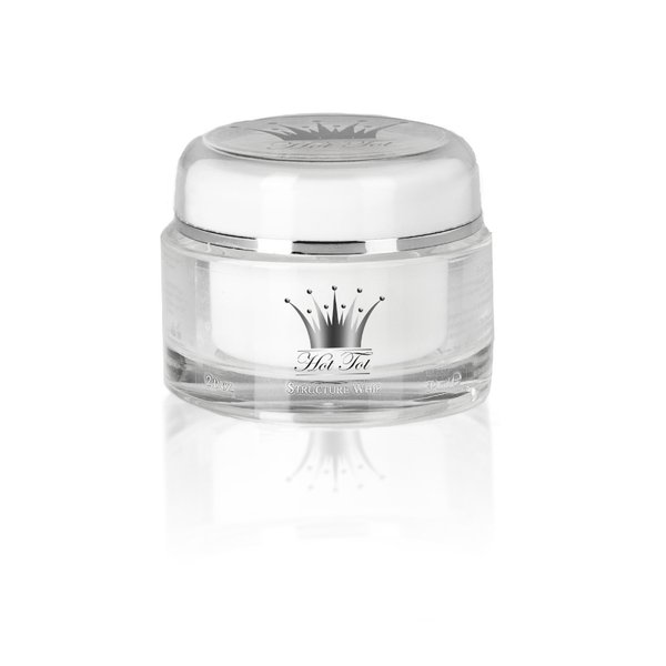 Hot Tot Structure Whip, Workable Texturizing Cream with Sweet Almond Oil, Shea Butter and Aloe Vera Gel, Hair Care For Babies Toddlers and Children