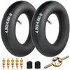 FVRITO 4.80/4.00-8" 480/400-8 Inner Tubes with Straight Stem Valve Gap Replacement for Mowers,Hand Trucks,Wheelbarrows,Carts Generators,Yard Trailers,Dollies,Trolleys,Wagons Pack of 2