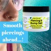 Urban ReLeaf Piercing & Bump Salt ! Unscented, Non-Iodized Sea Salt Solution Concentrate. Makes 45 Cups! Gentle Effective Clean Soothe Heal. It works! Wound Wash, Fresh Saline! Keloid Care