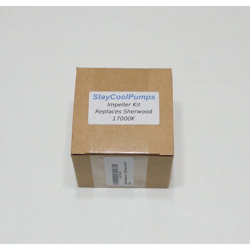 StayCoolPumps Impeller Kit Replaces Sherwood 17000K Johnson 09-704BT-1