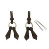 AJ Tack Antique Brown Jingle Bobs with Cotter Pins Set