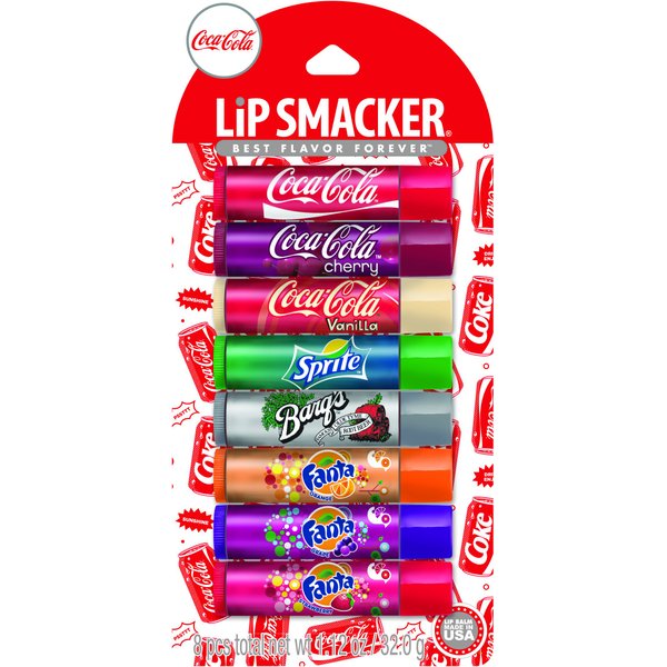 Lip Smacker Coca-Cola Party Pack Lip Glosses, 8 Count
