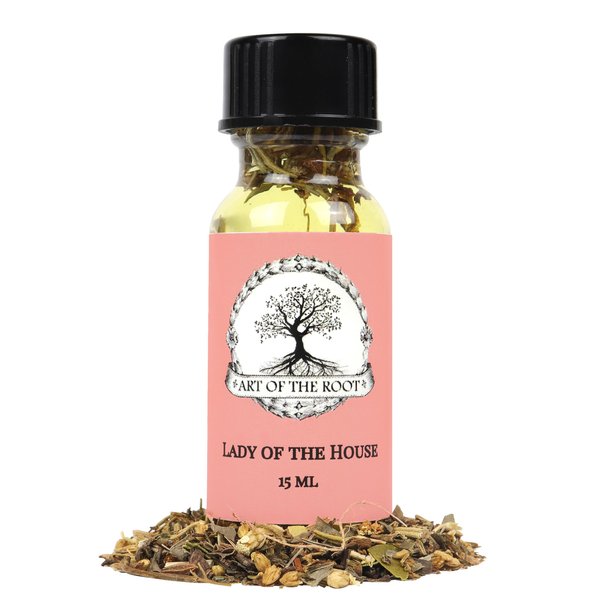 Lady of The House Oil | Handmade with Herbs & Essential Oils | Respect, Fidelity, & Admiration Rituals | Hoodoo Wicca Pagan Voodoo