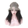 zigzag hair Afro Kinky Curly 13x6 Lace Front Wigs for Black Women Brazilian Pre Plucked Deep Part Lace Front Human Hair Wig 150% Density With Baby Hair (20inch, 150% Density)