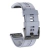 OVERSTEP Compatible with Garmin Fenix 5 Watch Band, 22mm Soft Silicone Bands for Fenix 6/Fenix 7/Fenix 5 Plus/Fenix 6 Pro/Forerunner 935/Forerunner 945/Approach S60/Quatix 5 Smartwatch (Gray)