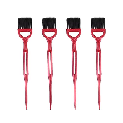 YATEASLU 4 Pcs Hair Coloring Brushes Hair Tint Brush Hair Dye Tools Hair Dye Brush Set for DIY Hair Coloring Salon Hair Dyeing