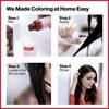 Revlon Colorsilk Beautiful Color, Permanent Hair Dye with Keratin, 100% Gray Coverage, Ammonia Free, 12 Dark Mahogany Brown (Pack of 3)