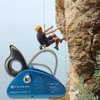 SEPEAK 15kN Detachable Rope Grab Ascender, Flip Line Adjuster, Grip Clamp,Fall Protection Belay Device for Rock Climbing,Tree Arborist,Climbing Rescue Caving, Mountaineering/Fit for 11~13 MM Rope/Blue