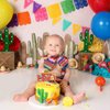 UNO Cake Topper, First Birthday Party Decor, One Year Old Baby Shower Decorations, Carnival Theme Party Decorations Supplies.