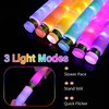 Glow Sticks Light Up Fidget Pop Tubes 18 Pack Glow in The Dark Party Supplies Toddler Sensory Toys, Glow Stick Party Pack Halloween Party Favors Goodie Bag Stuffers Christmas Return Gifts for Kids