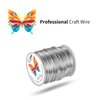 16 Gauge(1.5mm) Aluminum Wire 164 Feet(50M) KSVZS Bendable Metal Wire for Crafts,Sculpting,Armature,Jewelry Making【3-in-1】+18Gauge(1.0mm) Wire 32.8Ft(10M)+1 Pliers(Silver)…