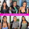 Ossilee 24 Inch 200% Density 360 Lace Front Wigs Human Hair Wigs for Black Women Straight 360 Full Lace Frontal Wigs Human Hair HD Lace Front Wigs Human Hair Pre Plucked Pre Bleached