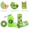 TVOOD Dog Poop Bags(420 Count), Scented Poop Bags for Dogs Leak Proof Doggie Poop Bag Refills Rolls Pet Waste Bags with 2 Free Dispenser
