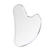 Mozziibazy Stainless Steel Gua Sha Facial Tools Heart Shaped Guasha for Face Metal Gua Sha Tighten Skin Massage Guasha Beauty Tool for Body Eyes Neck