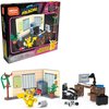 Mega Construx Pokemon Detective Pikachu Pikachu's Office Construction Set with Character Figures, Building Toys for Kids (183 Pieces)
