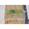 Sea Glass in Shades of Green Hair Comb