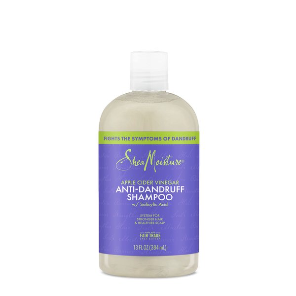 SheaMoisture Hair Care System Anti-Dandruff Shampoo For Stronger Hair & Healthier Scalp Shampoo Formulated With Apple Cider Vinegar And Fair Trade Shea Butter 13oz