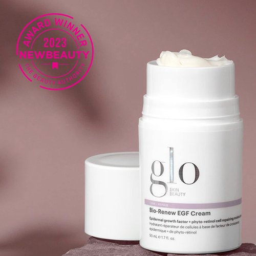 Glo Skin Beauty Bio-Renew EGF Cream, 1.7 oz - Anti-Aging Moisturizer for Face