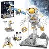 Space Astronaut Building Block Sets, Compatible with Lego Space Sets for Adult, Astronaut Model Kits, Best Collectible Toys for Boys Age 8-14, Idea Space Gift Birthday Xmas Christmas(875 Pcs)