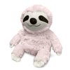 warmies Microwavable & Weighted Stuffed Animals, Pink Sloth - Heated Stuffed Animal Plushie for Warmth & Comfort - Cute Soft Plush Toys for Adults & Children (Boys, Girls, Babies & Toddlers)