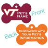 Virginia Tech Hokies 2-Sided Pet Id Dog Tag | Officially Licensed | Personalized for Your Pet