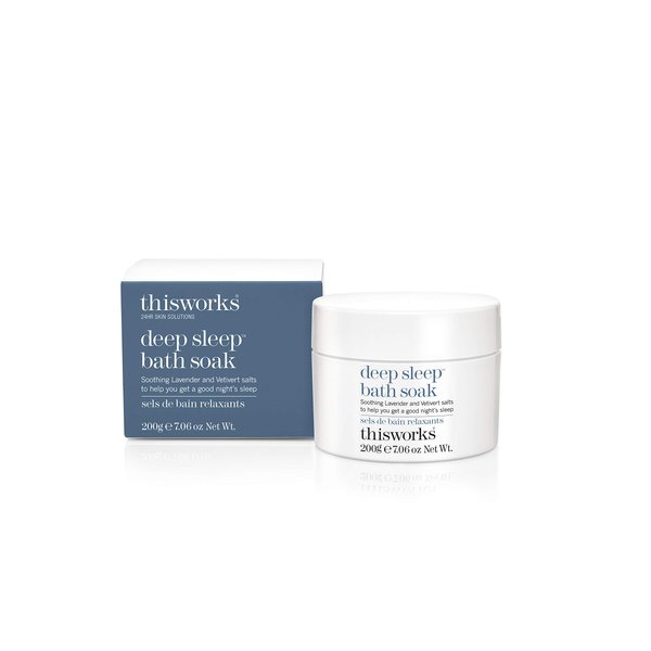 thisworks Deep Sleep Bath Soak: Restorative Bath Salts, 7.06 Oz (200g)